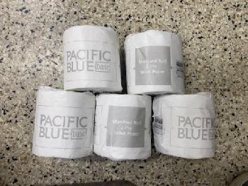 Pacific Blue Basic Toilet Paper Rolls  80/2-ply/ 400 sheets per roll